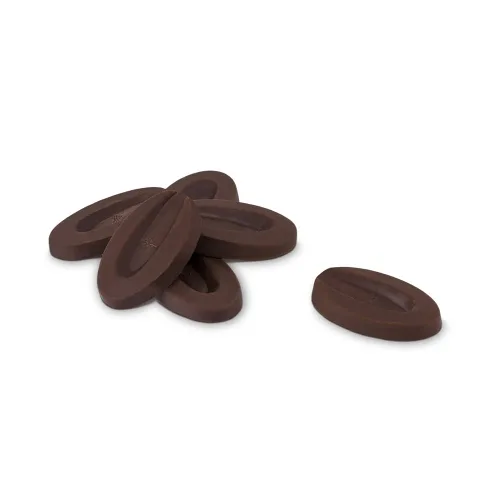 Vista 2 de Valrhona Caraïbe 66% Cocoa Grand Cru Blend Chocolate Negro Feves, 1 libra