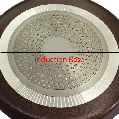 Vista 7 de G & D Sartén antiadherente Dosa Roti-Chapati Tawa Plancha de utensilios de cocina Base de inducción Sartén de aluminio para panqueques Paratha Roti