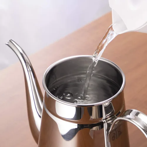 Vista 3 de Karita #52031 Coffee Pot, Stainless Steel, 53.9 fl oz (1,600 ml), Direct Fire, Made in Japan, 0.3 fl oz (1.6 L), Drip Pot, Coffee Kettle, Coffee