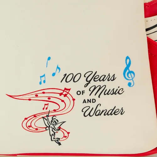 Vista 5 de Loungefly Disney Mickey Musician Disney 100 Anniversary Mini-mochila, exclusiva de Tienda