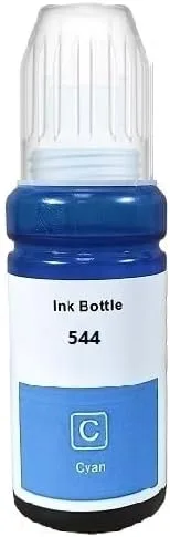 Vista 6 de Vivid Colors Botella de tinta compatible de repuesto para 544 T544 uso con impresora todo en uno L3110 L3150 L3158 L1210 L1250 L3250 L3260 L3111