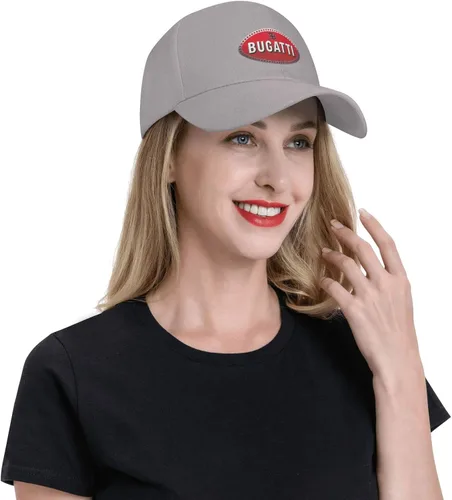 Vista 6 de AVOJEE Bugatti-Logo- Gorras de béisbol ajustables a la moda con protección UV unisex