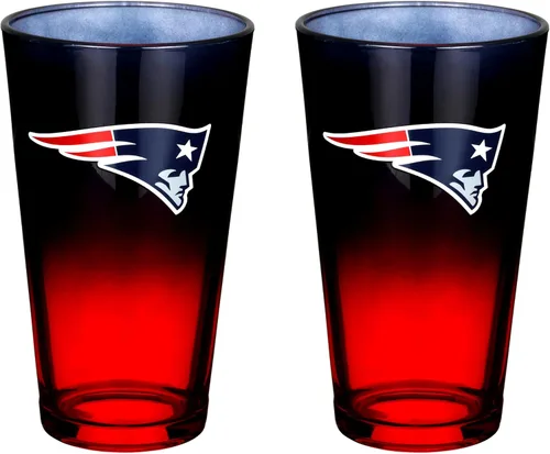Vista 34 de The Memory Company Juego de 2 vasos con licencia de la NFL, diseño ombre, Philadelphia Eagles