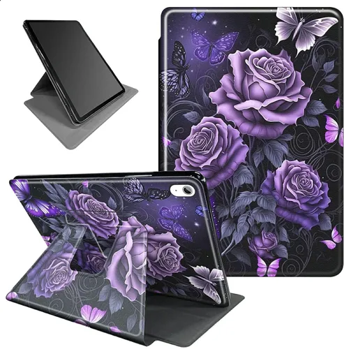 Vista 83 de Funda para iPad mini 6 para iPad mini 6ª generación 8.3 pulgadas 2021 360 grados giratorio soporte ligero protector inteligente cubierta