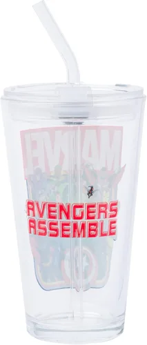 Vista 2 de Silver Buffalo Marvel Avengers con Iron Man, Hulk, Capitán América, Thor, Black Widow, Black Panther, Scarlet Witch, Vision, Falcon, y Hawkeye