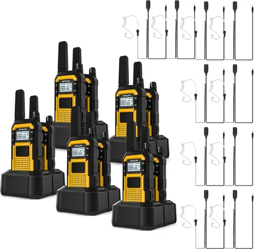 Vista 18 de Retevis Walkie Talkies de construcción RB48 largo alcance, durabilidad