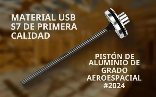 Vista 6 de Controlador de pistón SP 150744-3 compatible con clavadora de revestimiento de bobina AN611 (material premium US S7)