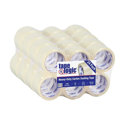 Vista 12 de Tape Logic Cinta de embalaje (6 rollos), 3" x 110 yardas - Fuerte recarga de cinta de embalaje para envío, mudanza, cumplimiento de pedidos