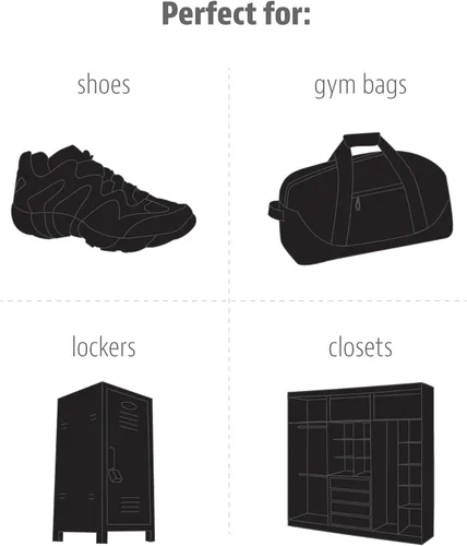 Vista 22 de Sof Sole Sneaker Balls - Bolas desodorizantes para zapatos, bolsas de gimnasio y casilleros, 1 par, Soccer
