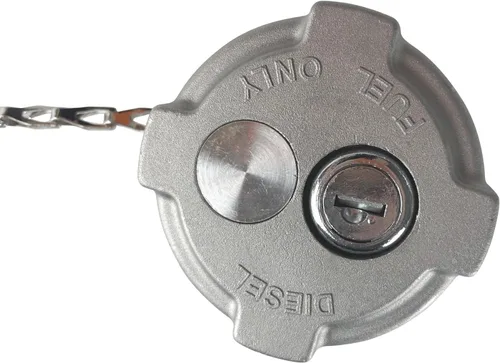 Vista 7 de Tapa de combustible diésel con bloqueo de 2 3/8 pulgadas compatible con camiones Freightliner M2 semi pequeños FTA-C-13 2002 y más, con junta