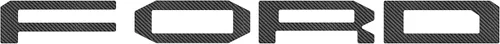 Vista 12 de Superposiciones de letras Raptor Grille - Compatible con Raptor 2021-2023