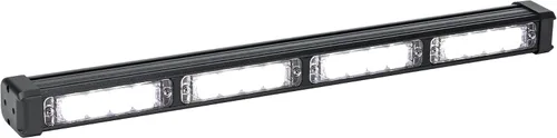 Vista 12 de LAMPHUS SolarBlast SBLS44, barra de luces LED de advertencia de emergencia para cubierta, 16 W, azul y rojo