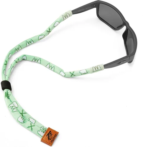 Vista 27 de Pilotfish - Correa para lentes de sol de algodón premium, soporte para gafas de sol - Múltiples opciones de diseño - Soporte para lentes de sol