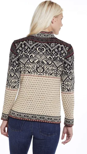 Vista 3 de Invisible World - Suéter de lana de alpaca 100% para mujer