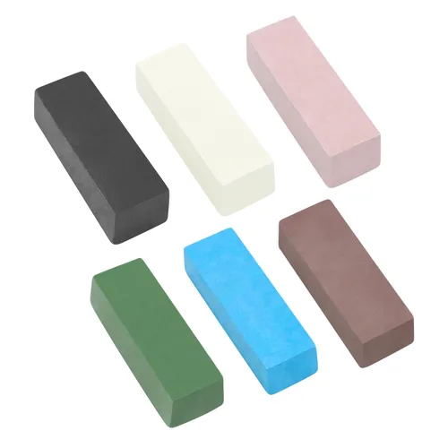 Vista 15 de SCOTTCHEN Mini Compuestos de corte para pulir 4 onzas - Verde Fino/Blanco Medio/Rojo Grueso - Paquete de 3