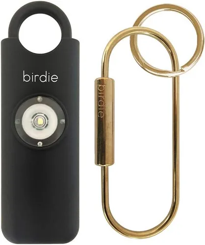 Vista 9 de She’s Birdie – La alarma de seguridad personal original para mujeres por mujeres – Sirena fuerte, luz estroboscópica y llavero en una variedad