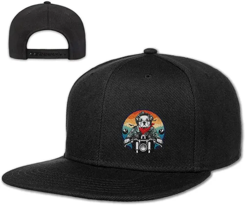 Vista 7 de Puerto Rico Hat Snapback Hats for Men Women, Puerto Rico Flag Design, Anjustable Trucker Cap Flat Brim
