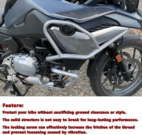 Vista 2 de Barras de choque de carretera de repuesto para BMW F750GS F850GS F750 GS F850 GS F850 GS 2018-2023 F800GS F900GS 2024 2025 (inferior)