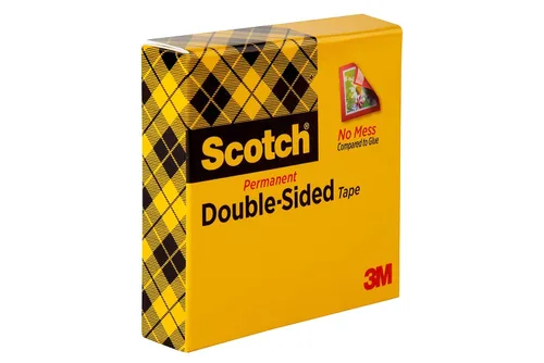 Vista 2 de Scotch Cinta de doble cara, 1 pulg. x 1296 in., 1 rollo (paquete de 4)