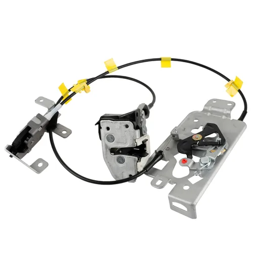 Vista 7 de Pestillo y Cable de Cerradura de Puerta Trasera del Lado del Conductor Izquierdo para Ford F250 F350 F450 F550 Super Duty 1999-2007, Ensamblaje