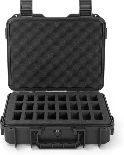 Vista 8 de Funda de almacenamiento en miniatura, funda rígida resistente en miniatura TORIBIO de 48 ranuras compatible con D&D DND Minis y más