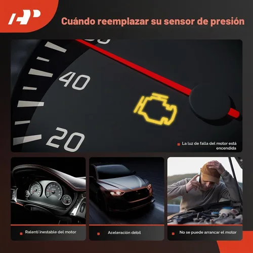 Vista 7 de A-Premium Sensor de temperatura de carga de aire de admisión compatible