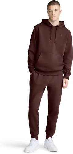 Vista 4 de Champion Pantalones deportivos de forro polar para hombre, ajuste estándar, forro polar de peso medio, disponibles en tallas regulares y grandes
