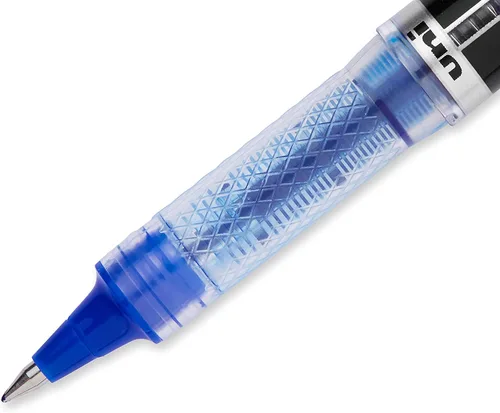 Vista 4 de Uniball Vision Elite - Bolígrafos de punta fina de 0.020 in, color azul, 12 unidades y bolígrafos de gel uniball, 207 signo gel con punta media