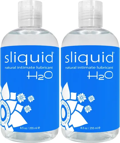 Vista 11 de Sliquid H2O Lubricante a Base de Agua, Lubricante a Base de Agua para Sexo, Lubricante Sexual Natural, Lubricante Personal Sin Glicerina (2 Oz)