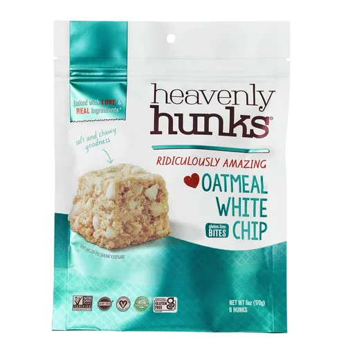 Vista 12 de Heavenly Hunks Soft-Baked Birthday Cake Oat Bites, Gluten Free, Vegan and Made with Real Ingredients
