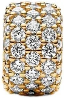 Vista 17 de Abalorio de plata de ley 925 calado para pulseras y collares de abalorios, regalos de joyería para mujeres