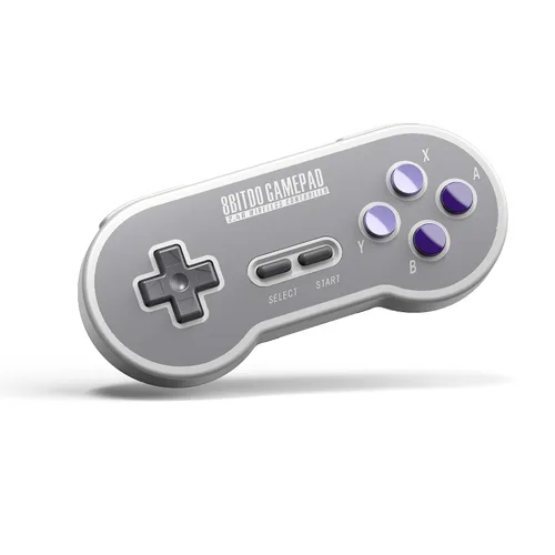 Vista 2 de 8Bitdo SN30 2.4G Wireless Gamepad for Original SNESSFC (SN Edition) - Super NES for PC