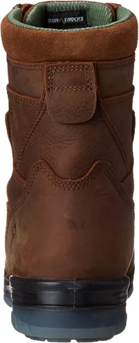 Vista 3 de Wolverine Botas de trabajo Durashock de alto rendimiento para hombre de 8 pulgadas, Marrón, 16-Jul