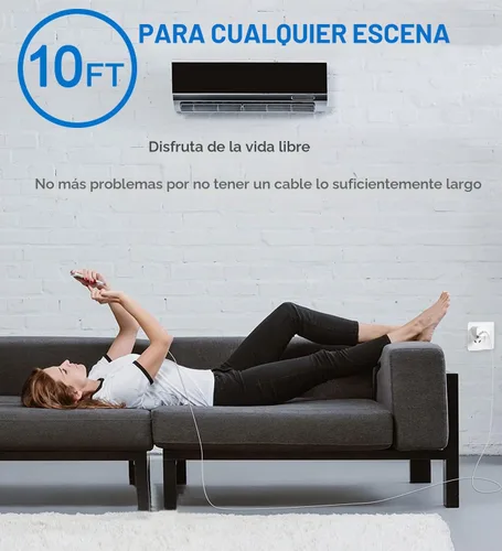 Vista 7 de [Certificado MFi de Apple] Cargador de iPhone 14 de Carga Rápida, Bloque de Cargador USB C Quick Type con Cable de Carga USB C a Lightning de 10