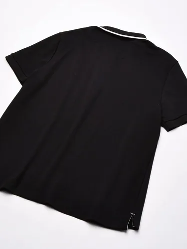 Vista 6 de Nautica Polo de manga corta con cuello de doble punta para hombre