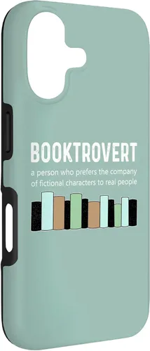 Vista 3 de Booktrovert Book Lover Book Worm Reading Nerd Bookshelf Case for iPhone 17