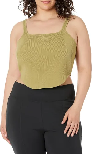 Vista 4 de The Drop Hudson - Corsé de suéter con cuello cuadrado para mujer