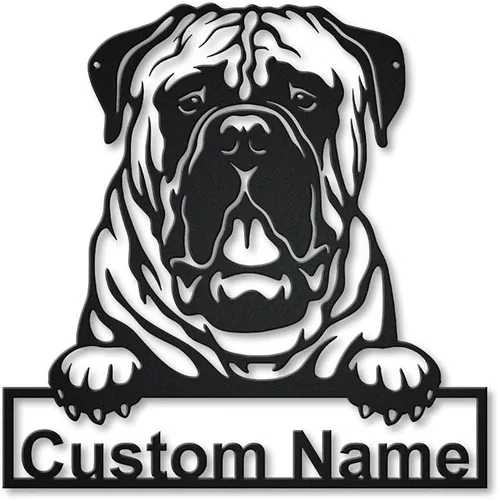 Vista 49 de zouwii Letrero de metal personalizado para perro Airedale Terrier Letrero de metal personalizado Airedale Terrier Airedale Terrier divertido