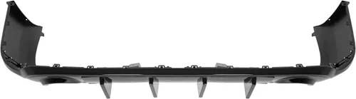 Vista 9 de Difusor de parachoques trasero compatible con Dodge Durango R/T SRT 2011-2022, divisor de labio inferior trasero, tapa del parachoques pintado