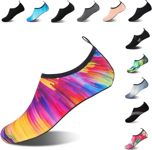 Vista 5 de Zapatos de agua, zapatos descalzos para hombre y mujer, para playa, piscina, secado rápido, para deportes acuáticos, yoga