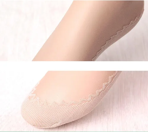 Vista 3 de Ueither 12 pares de medias de algodón antideslizante sedoso para mujer