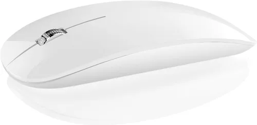 Vista 8 de DC Ratón inalámbrico, 5 en 1 Bluetooth USB C recargable para portátiles, discos y tabletas, compatible con Apple MacBook Pro/Air iPad iMac Sureface