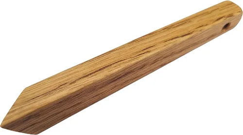 Vista 2 de Prensador de costura de madera hecho a mano, hierro para dedos