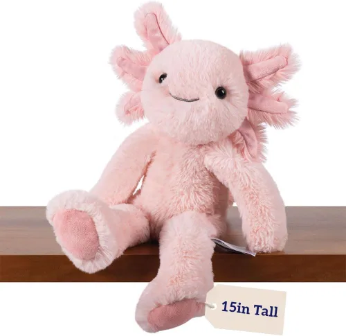 Vista 17 de Vermont Teddy Bear Axolotl - Animal de peluche de 12 pulgadas Suave y lindo juguete de peluche de ajolote Diseñado con amor en los Estados