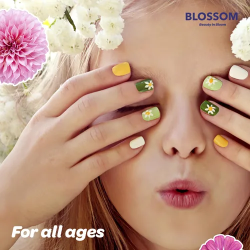 Vista 7 de Blossom Aceite para cutículas hidratante, hidratante, fortalecedor, perfumado, infundido con flores reales, fabricado en Estados Unidos, 0.42 fl.