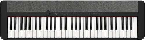 Vista 2 de Casio CT-S1 - Paquete educativo con soporte y software de instrucción eMedia, adaptador de CA y auriculares, color negro