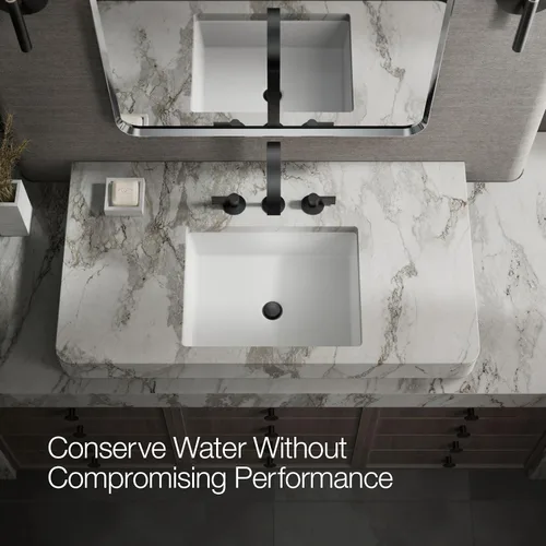 Vista 10 de Kohler 77966-BL Components - Caño para grifo de lavabo con diseño de cinta, 1.2 gpm, color negro mate