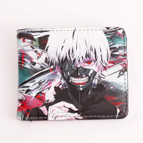 Vista 6 de Anime Tokyo Ghoul - Cartera de piel con cordón Tokio Ghoul