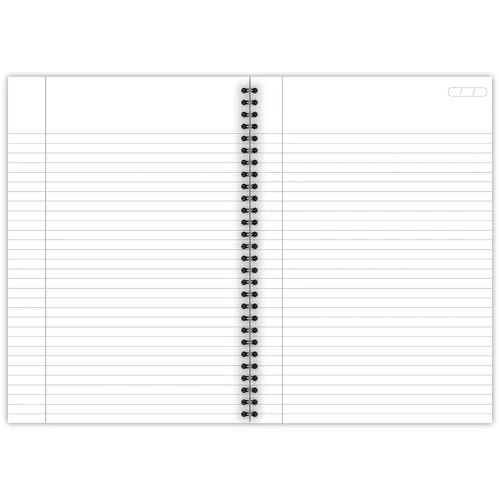 Vista 7 de Cambridge Cuaderno limitado, paquete de 6 cuadernos negros, con rayas legales, cuaderno profesional de negocios, 80 hojas, diario de oficina