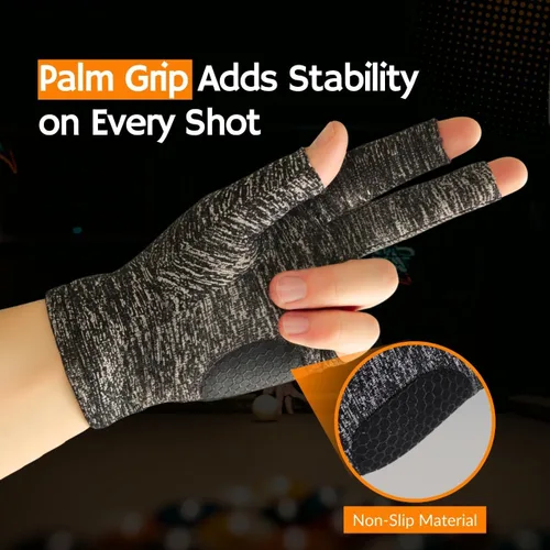 Vista 3 de Guantes Pool CUE